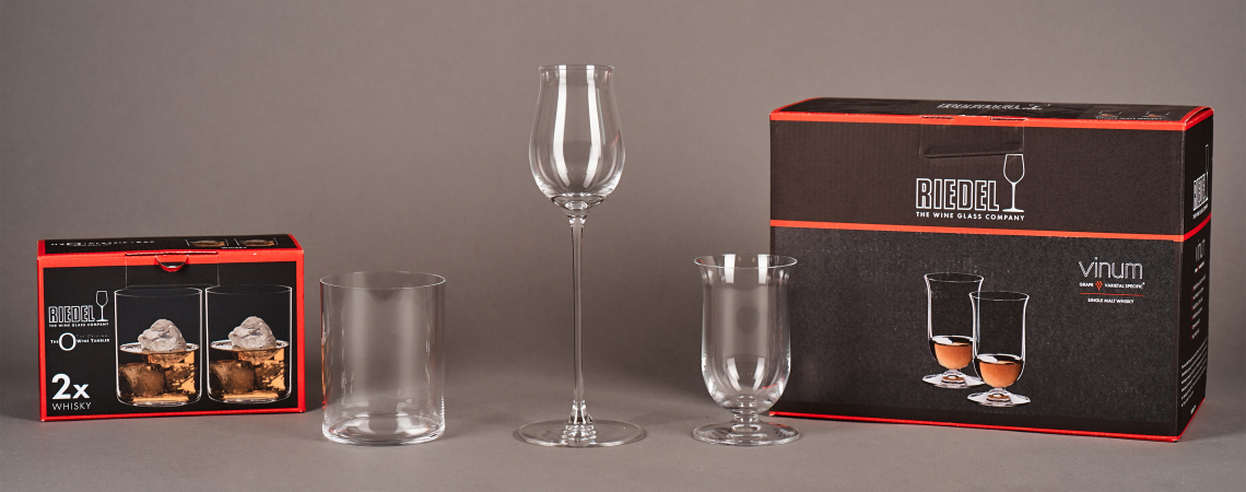riedel spirituosen glas