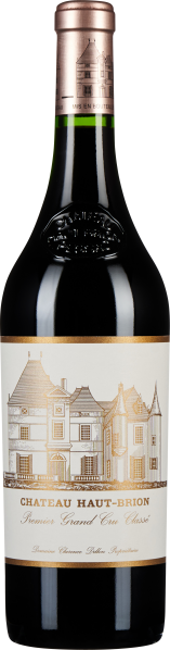 Dunkle Weinflasche mit elegantem Etikett designt mit einem Schlossabbild.