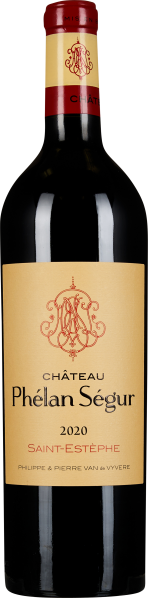 Dunkle Weinflasche mit cremefarbenem Etikett und rotem Wappen.