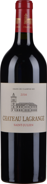 Dunkle Weinflasche mit rotem Verschluss und elegantem Etikett.