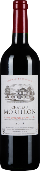 Dunkle Weinflasche mit rotem Kapselverschluss und elegantem, detailliertem Etikett.