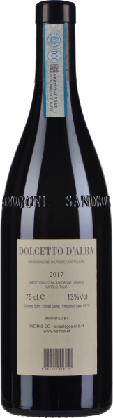 Dunkle Weinflasche mit beiger Etikettierung, elegantes, minimalistisches Design.