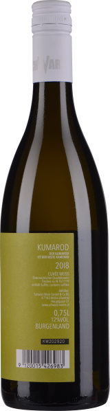 Weinflasche mit hellgrünem Etikett und weißem Schraubverschluss, 0,75 Liter.