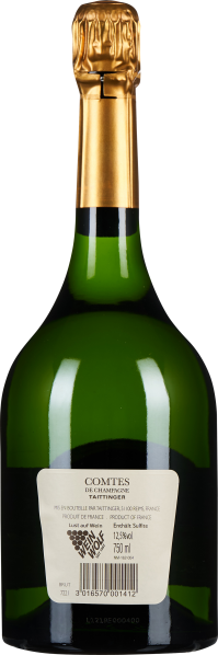 Grüne Sektflasche mit goldener Folie, elegant und luxuriös gestaltet.