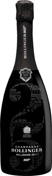Bollinger Champagne Brut James Bond 007 Limited Edition Millésimé