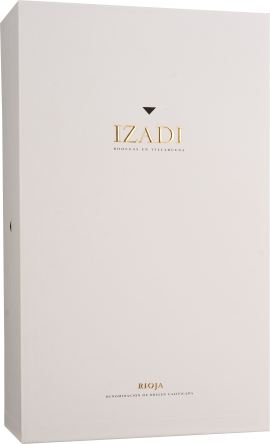 Elegante, schlichte weiße Verpackung mit goldener Schrift und minimalistischem Design.