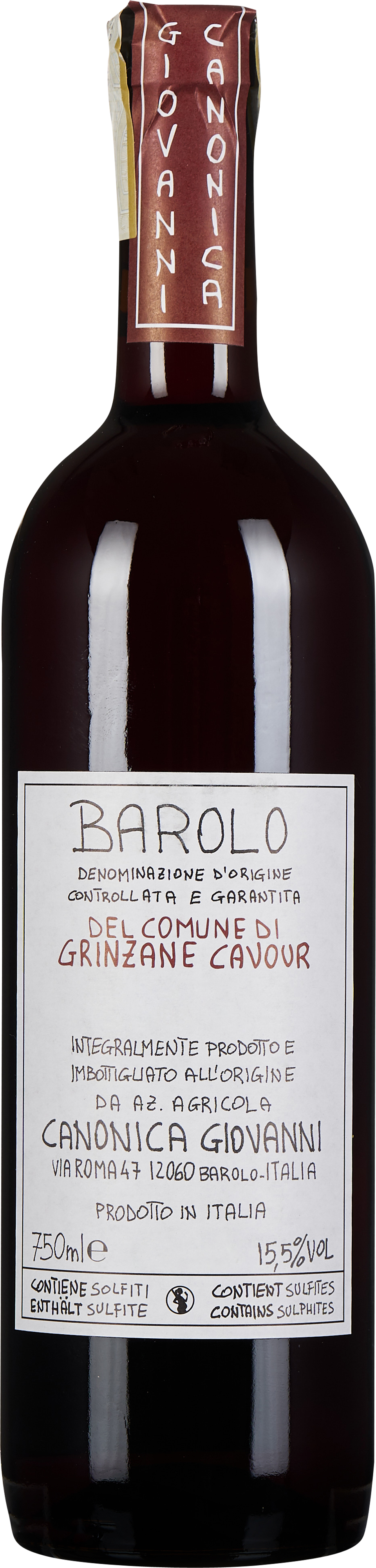 Giovanni Canonica Barolo Grinzane Cavour 2022 - WEIN & CO 2026