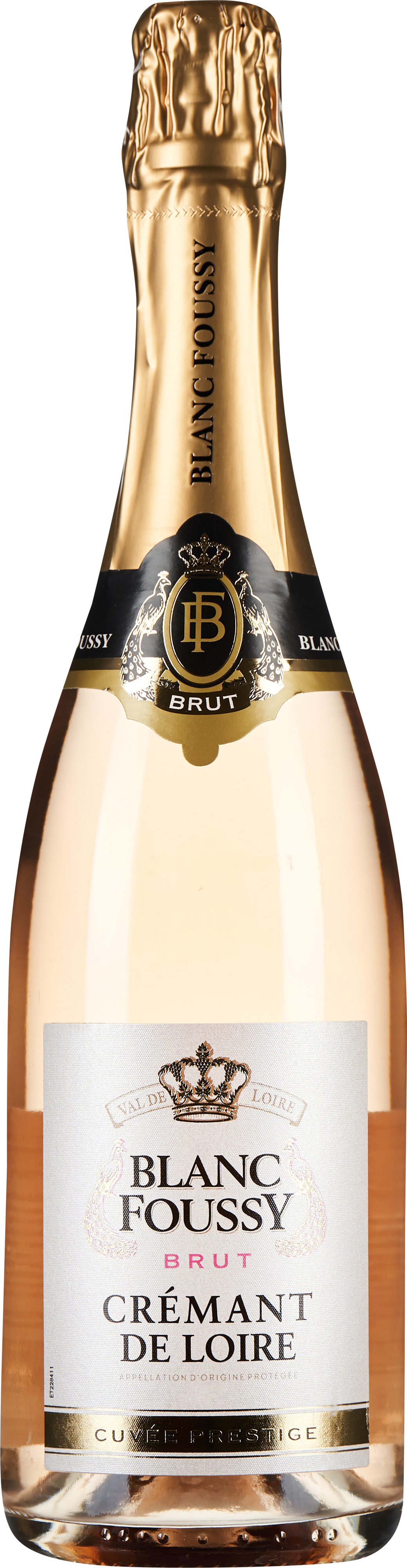 Blanc Foussy Crémant de Loire Rosé 2020 Cuvée WEIN CO & Brut Prestige 