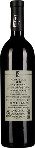 K+K Kirnbauer WEIN - & 2020 Masquerade CO