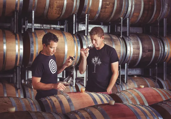 Dog Point Murray and Matt Barrels