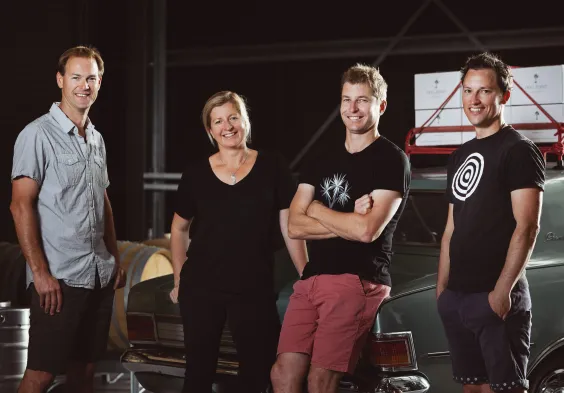 Dog Point Nigel, Anna, Matt, Murray