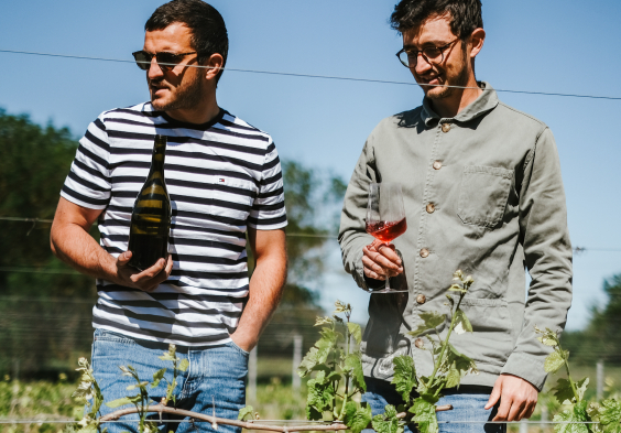 Mas Magnan Weingarten Weinprobe