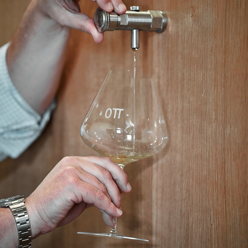 ott glas holzfass