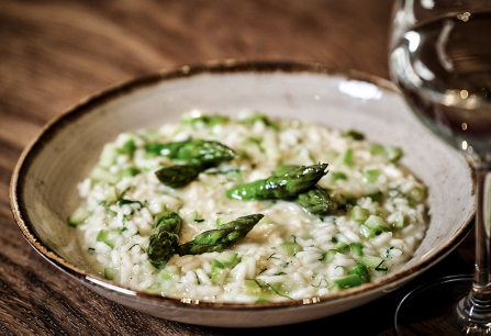 risotto mit spargel