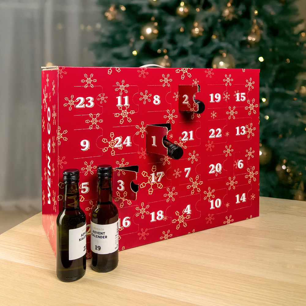 Faszinationselement Desktop Quadrat Adventkalender