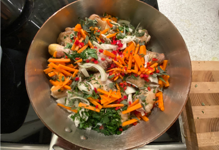 04 Pollo alla Liliana Anbraten