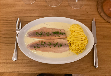 8 Saibling in Riesling Tagliatelle 2
